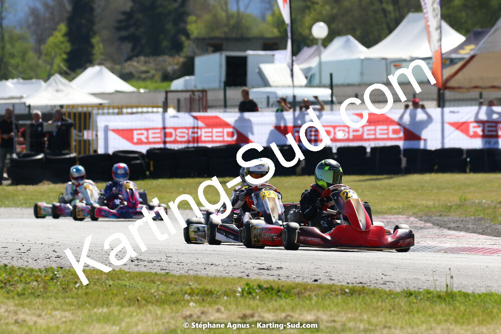 16 & 17/04/2022 : 3ème manche du Championnat du Sud 2022 au circuit d’Aigues-Vives (photos Stéphane Agnus) 2022 — karting