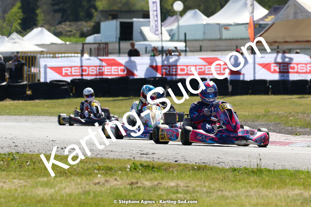 16 & 17/04/2022 : 3ème manche du Championnat du Sud 2022 au circuit d’Aigues-Vives (photos Stéphane Agnus) 2022 — karting