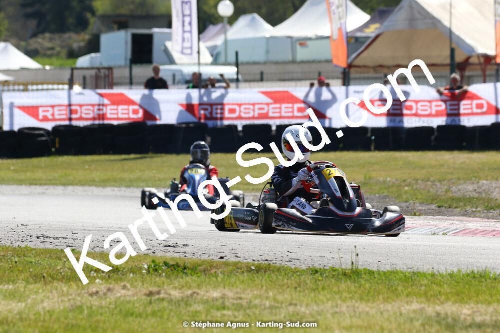 16 & 17/04/2022 : 3ème manche du Championnat du Sud 2022 au circuit d’Aigues-Vives (photos Stéphane Agnus) 2022 — karting