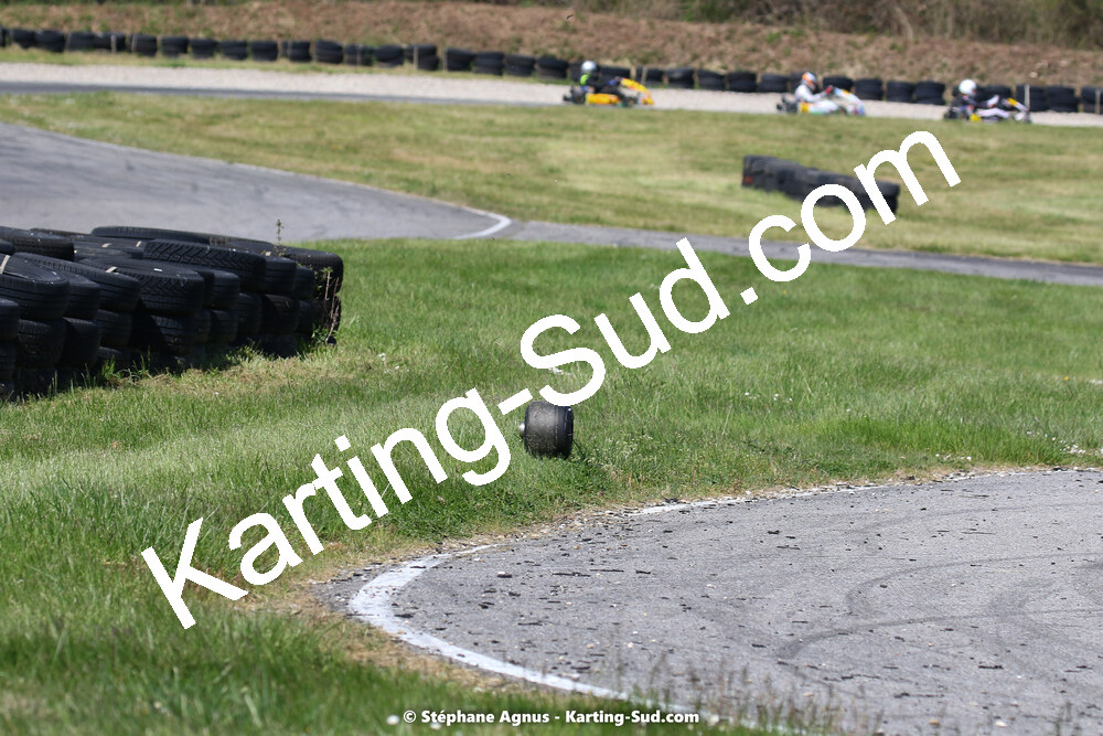 16 & 17/04/2022 : 3ème manche du Championnat du Sud 2022 au circuit d’Aigues-Vives (photos Stéphane Agnus) 2022 — karting