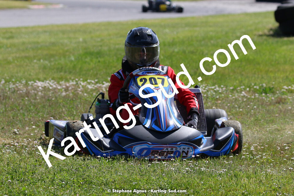 16 & 17/04/2022 : 3ème manche du Championnat du Sud 2022 au circuit d’Aigues-Vives (photos Stéphane Agnus) 2022 — karting