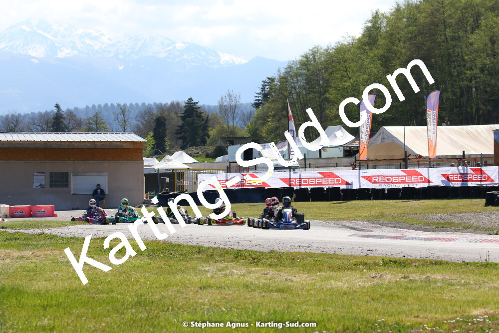 16 & 17/04/2022 : 3ème manche du Championnat du Sud 2022 au circuit d’Aigues-Vives (photos Stéphane Agnus) 2022 — karting