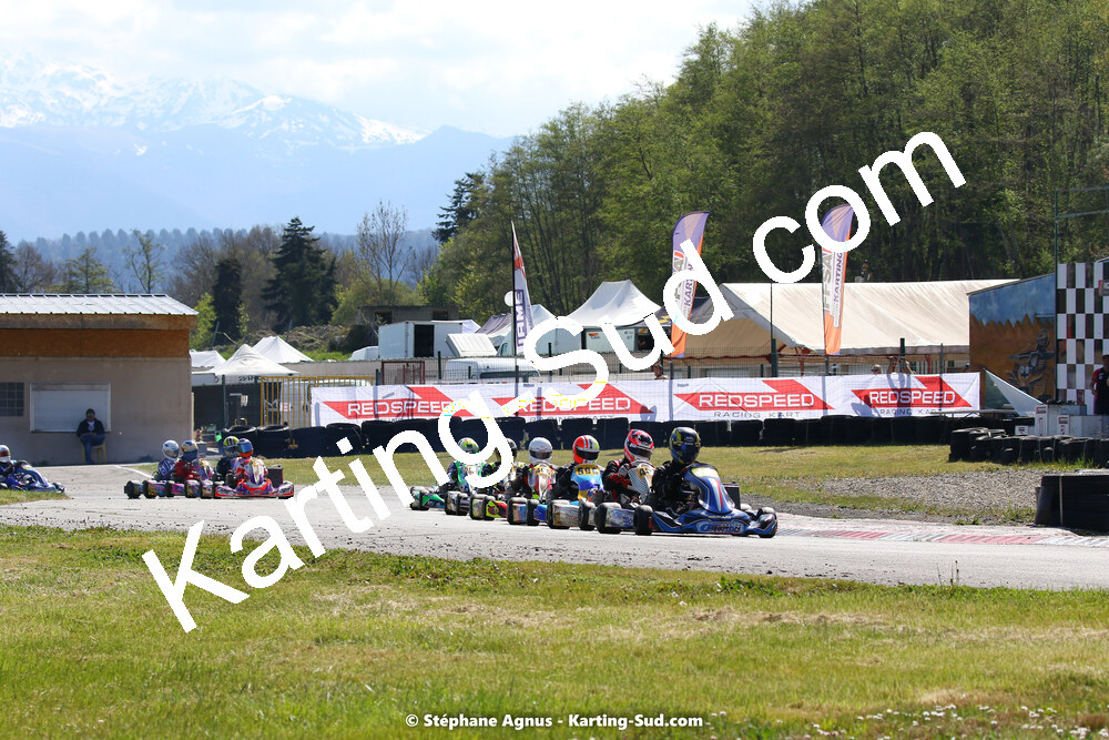 16 & 17/04/2022 : 3ème manche du Championnat du Sud 2022 au circuit d’Aigues-Vives (photos Stéphane Agnus) 2022 — karting
