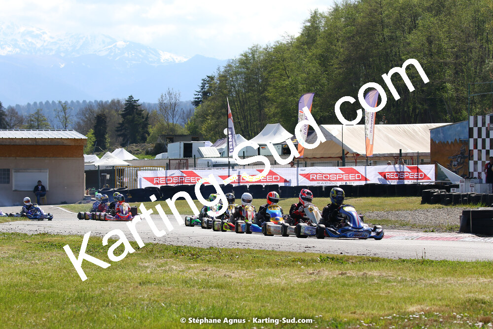 16 & 17/04/2022 : 3ème manche du Championnat du Sud 2022 au circuit d’Aigues-Vives (photos Stéphane Agnus) 2022 — karting