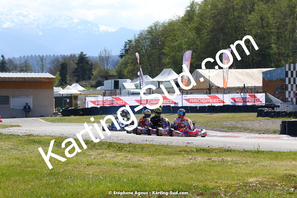 16 & 17/04/2022 : 3ème manche du Championnat du Sud 2022 au circuit d’Aigues-Vives (photos Stéphane Agnus) 2022 — karting