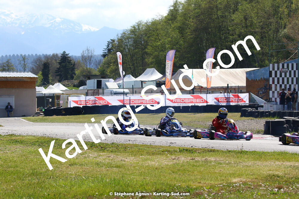 16 & 17/04/2022 : 3ème manche du Championnat du Sud 2022 au circuit d’Aigues-Vives (photos Stéphane Agnus) 2022 — karting