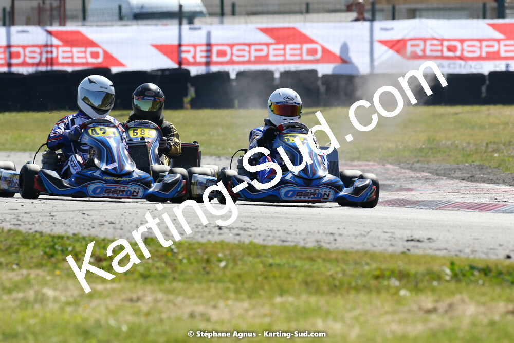 16 & 17/04/2022 : 3ème manche du Championnat du Sud 2022 au circuit d’Aigues-Vives (photos Stéphane Agnus) 2022 — karting