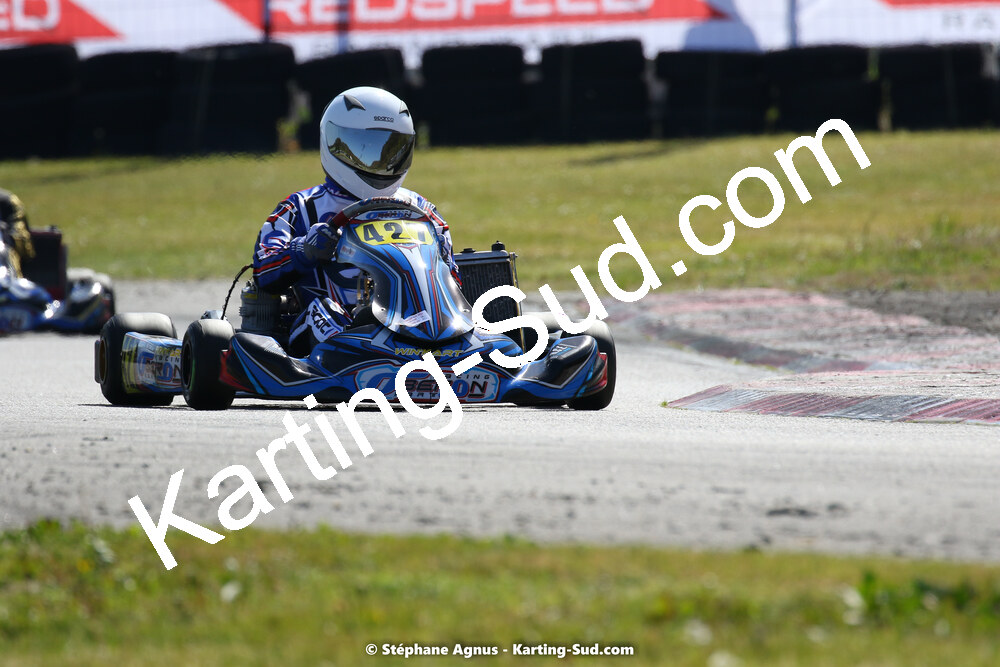 16 & 17/04/2022 : 3ème manche du Championnat du Sud 2022 au circuit d’Aigues-Vives (photos Stéphane Agnus) 2022 — karting