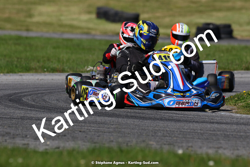16 & 17/04/2022 : 3ème manche du Championnat du Sud 2022 au circuit d’Aigues-Vives (photos Stéphane Agnus) 2022 — karting