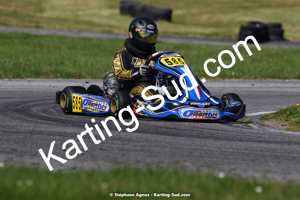 16 & 17/04/2022 : 3ème manche du Championnat du Sud 2022 au circuit d’Aigues-Vives (photos Stéphane Agnus) 2022 — karting
