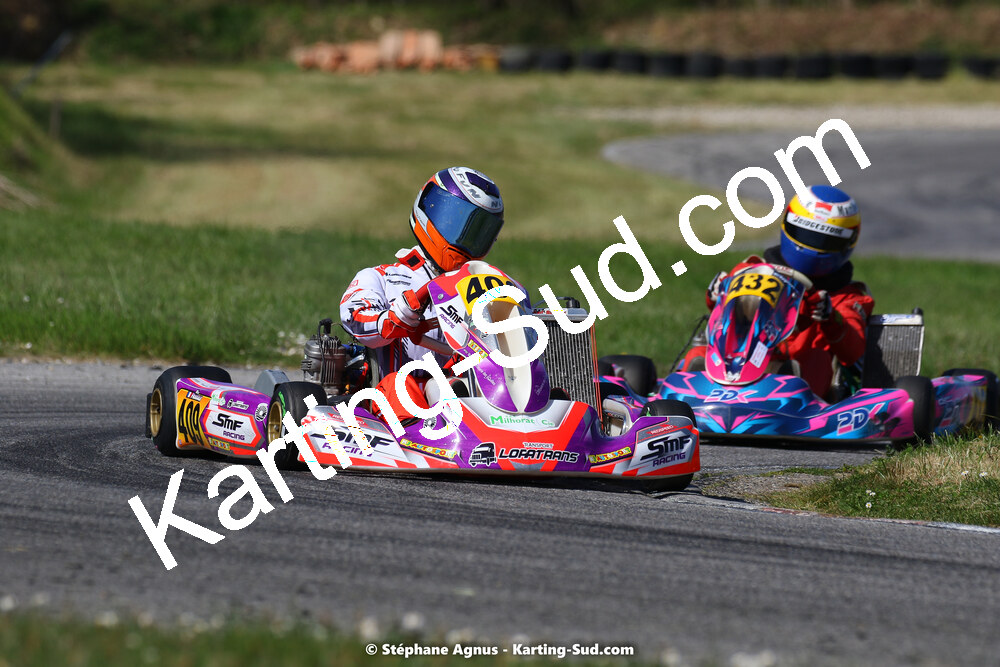 16 & 17/04/2022 : 3ème manche du Championnat du Sud 2022 au circuit d’Aigues-Vives (photos Stéphane Agnus) 2022 — karting
