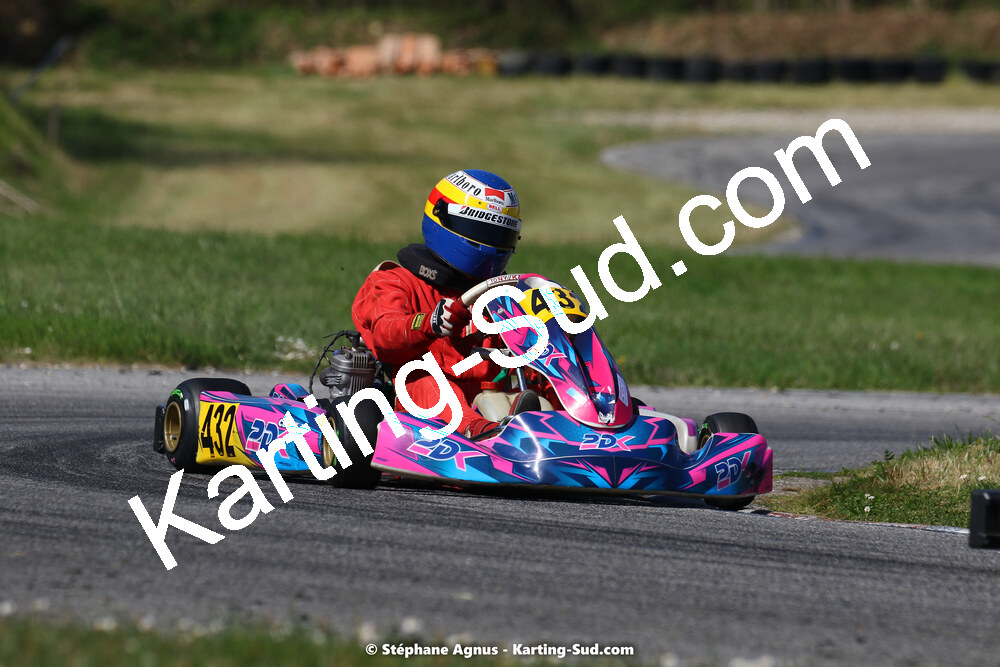16 & 17/04/2022 : 3ème manche du Championnat du Sud 2022 au circuit d’Aigues-Vives (photos Stéphane Agnus) 2022 — karting