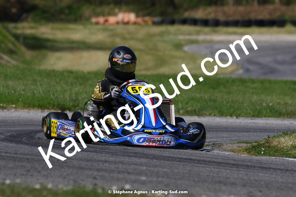 16 & 17/04/2022 : 3ème manche du Championnat du Sud 2022 au circuit d’Aigues-Vives (photos Stéphane Agnus) 2022 — karting