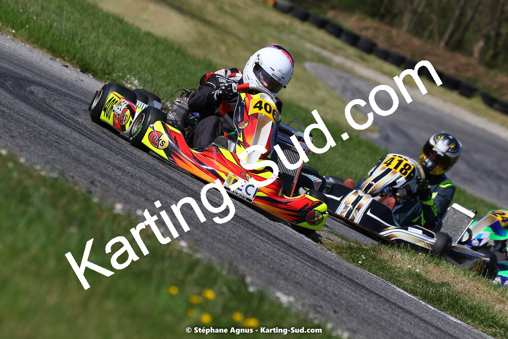 16 & 17/04/2022 : 3ème manche du Championnat du Sud 2022 au circuit d’Aigues-Vives (photos Stéphane Agnus) 2022 — karting