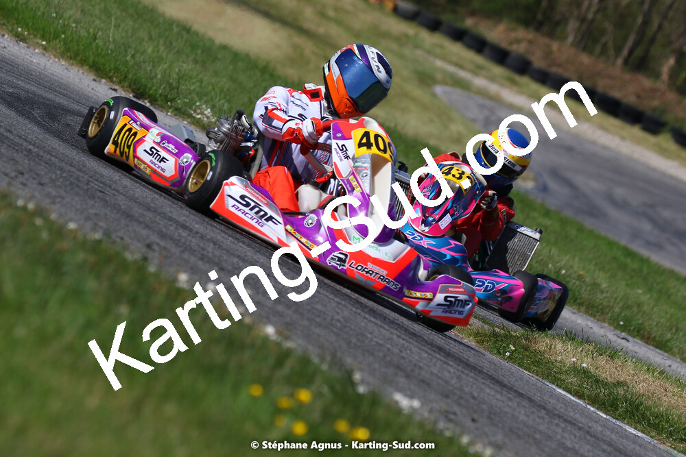 16 & 17/04/2022 : 3ème manche du Championnat du Sud 2022 au circuit d’Aigues-Vives (photos Stéphane Agnus) 2022 — karting