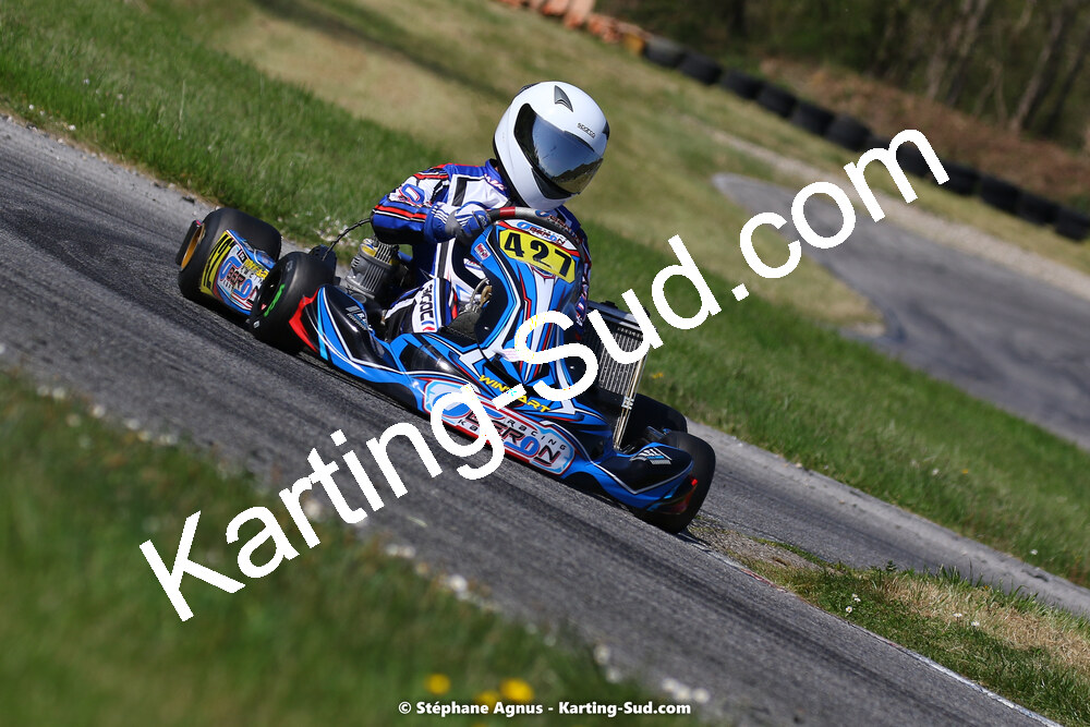 16 & 17/04/2022 : 3ème manche du Championnat du Sud 2022 au circuit d’Aigues-Vives (photos Stéphane Agnus) 2022 — karting