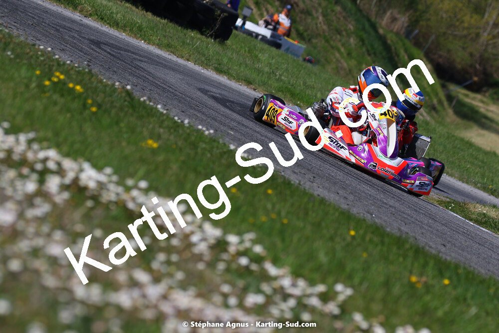 16 & 17/04/2022 : 3ème manche du Championnat du Sud 2022 au circuit d’Aigues-Vives (photos Stéphane Agnus) 2022 — karting