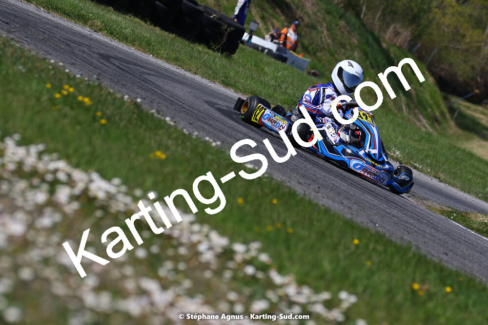 16 & 17/04/2022 : 3ème manche du Championnat du Sud 2022 au circuit d’Aigues-Vives (photos Stéphane Agnus) 2022 — karting