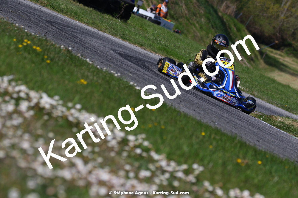 16 & 17/04/2022 : 3ème manche du Championnat du Sud 2022 au circuit d’Aigues-Vives (photos Stéphane Agnus) 2022 — karting