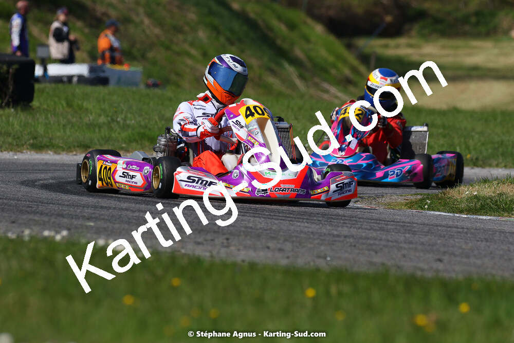 16 & 17/04/2022 : 3ème manche du Championnat du Sud 2022 au circuit d’Aigues-Vives (photos Stéphane Agnus) 2022 — karting