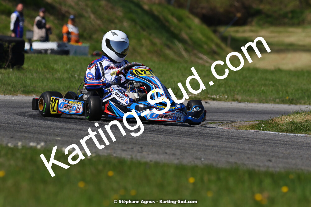 16 & 17/04/2022 : 3ème manche du Championnat du Sud 2022 au circuit d’Aigues-Vives (photos Stéphane Agnus) 2022 — karting