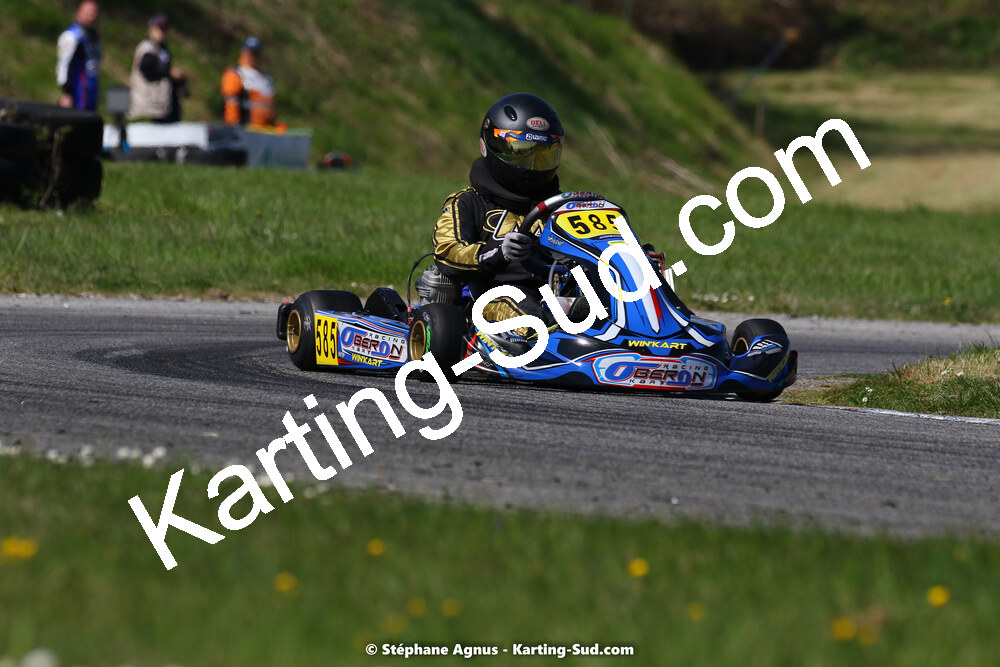 16 & 17/04/2022 : 3ème manche du Championnat du Sud 2022 au circuit d’Aigues-Vives (photos Stéphane Agnus) 2022 — karting