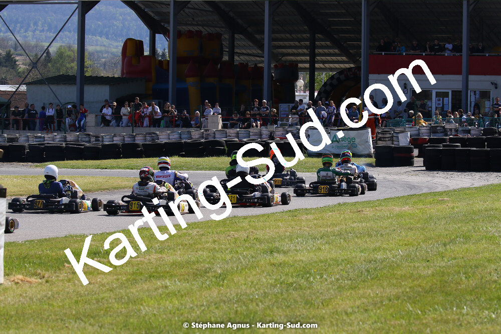 16 & 17/04/2022 : 3ème manche du Championnat du Sud 2022 au circuit d’Aigues-Vives (photos Stéphane Agnus) 2022 — karting