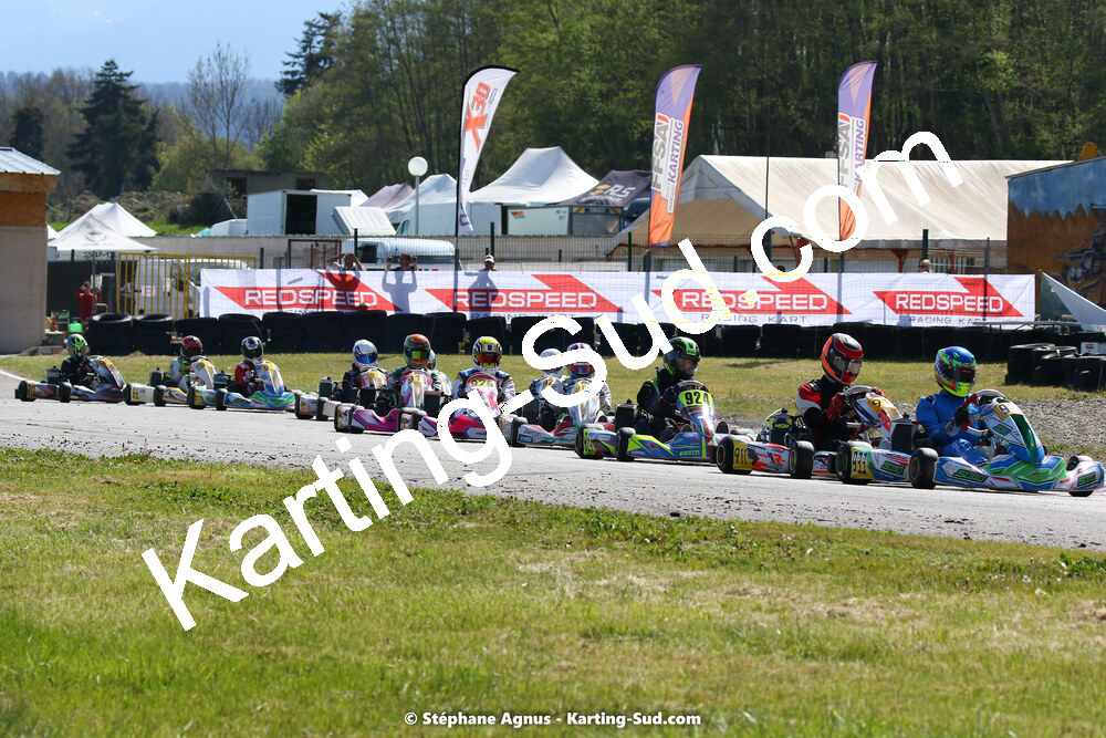 16 & 17/04/2022 : 3ème manche du Championnat du Sud 2022 au circuit d’Aigues-Vives (photos Stéphane Agnus) 2022 — karting