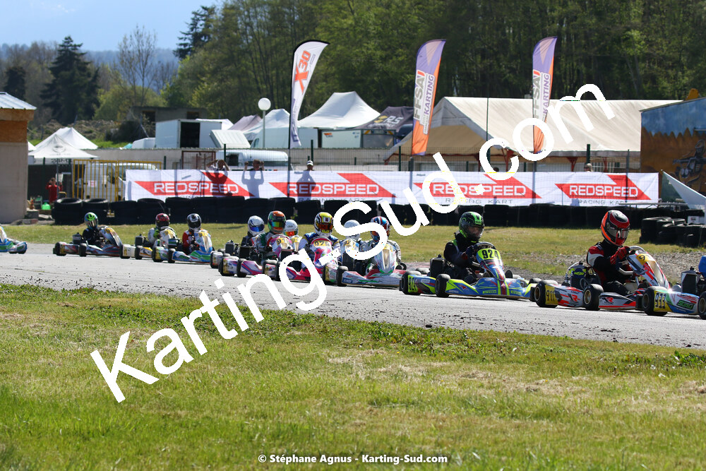 16 & 17/04/2022 : 3ème manche du Championnat du Sud 2022 au circuit d’Aigues-Vives (photos Stéphane Agnus) 2022 — karting