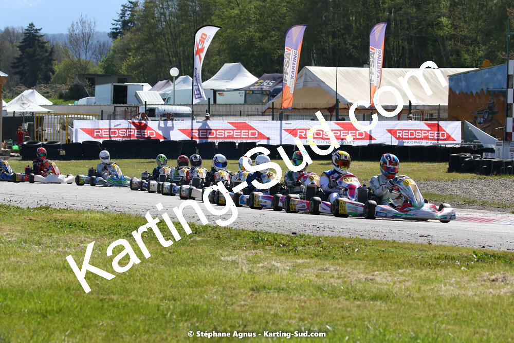 16 & 17/04/2022 : 3ème manche du Championnat du Sud 2022 au circuit d’Aigues-Vives (photos Stéphane Agnus) 2022 — karting