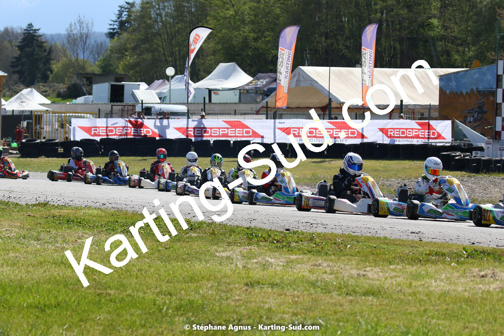 16 & 17/04/2022 : 3ème manche du Championnat du Sud 2022 au circuit d’Aigues-Vives (photos Stéphane Agnus) 2022 — karting