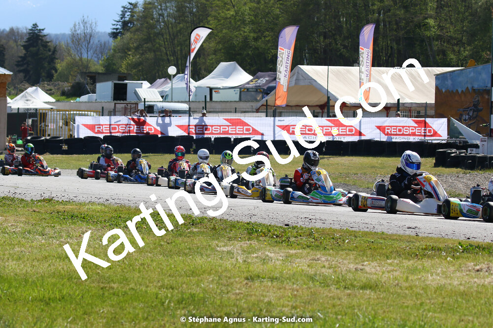 16 & 17/04/2022 : 3ème manche du Championnat du Sud 2022 au circuit d’Aigues-Vives (photos Stéphane Agnus) 2022 — karting