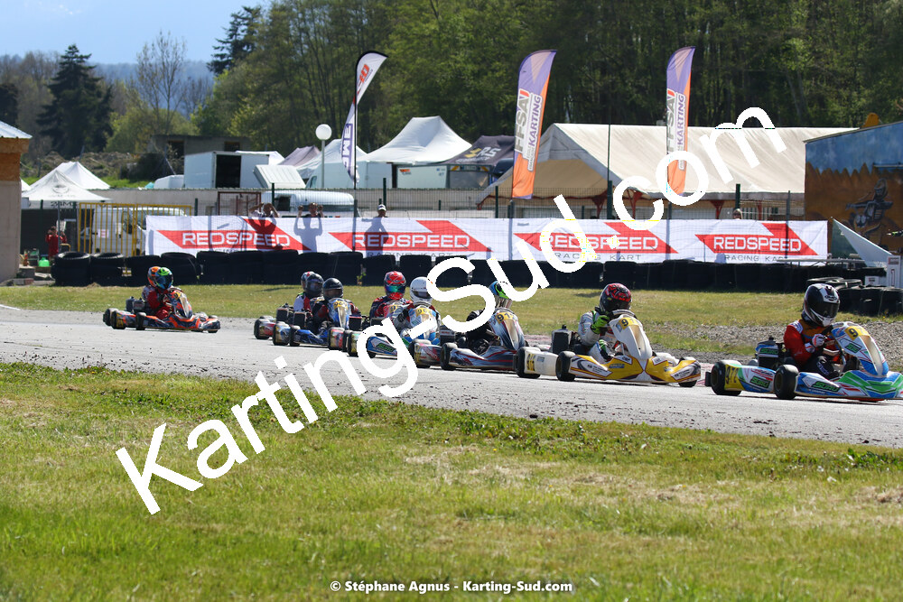 16 & 17/04/2022 : 3ème manche du Championnat du Sud 2022 au circuit d’Aigues-Vives (photos Stéphane Agnus) 2022 — karting