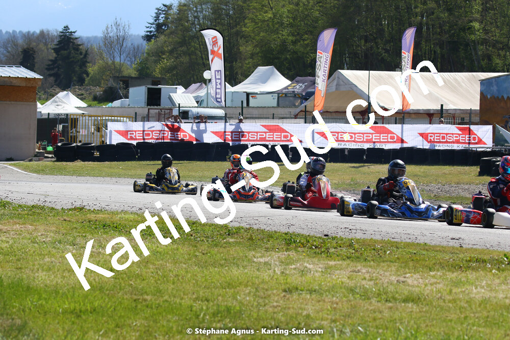 16 & 17/04/2022 : 3ème manche du Championnat du Sud 2022 au circuit d’Aigues-Vives (photos Stéphane Agnus) 2022 — karting