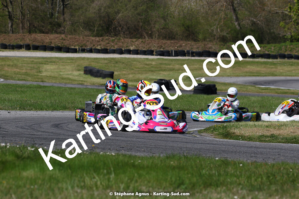 16 & 17/04/2022 : 3ème manche du Championnat du Sud 2022 au circuit d’Aigues-Vives (photos Stéphane Agnus) 2022 — karting