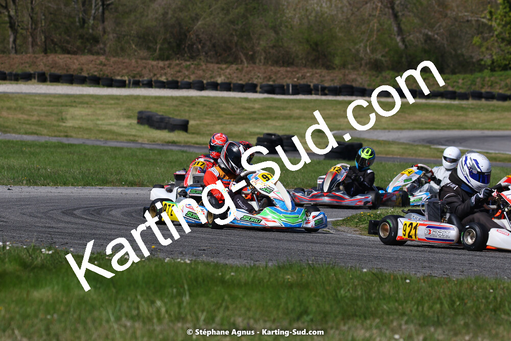 16 & 17/04/2022 : 3ème manche du Championnat du Sud 2022 au circuit d’Aigues-Vives (photos Stéphane Agnus) 2022 — karting