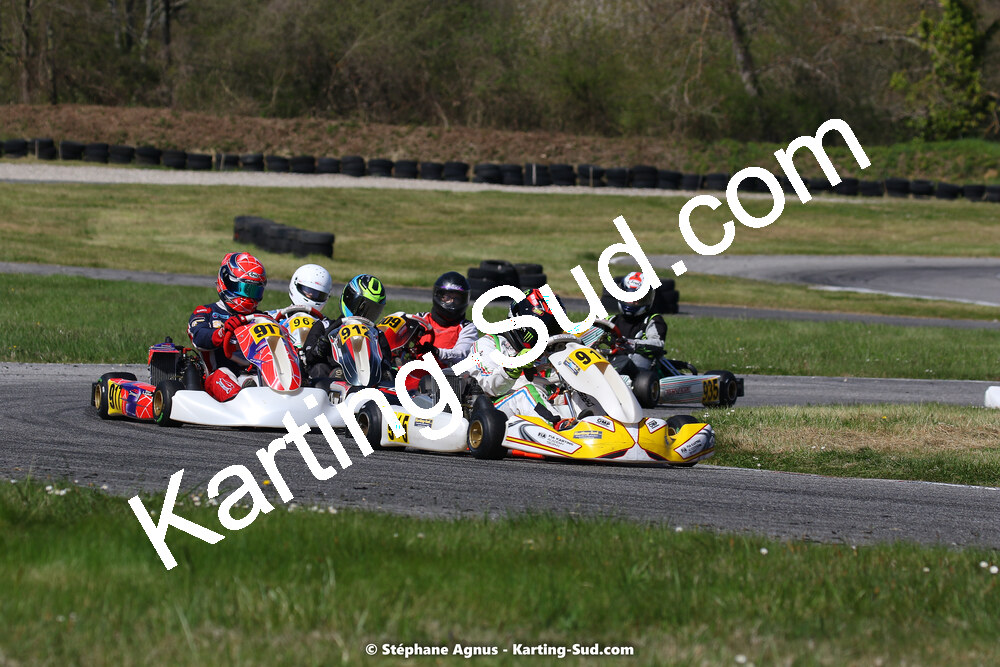16 & 17/04/2022 : 3ème manche du Championnat du Sud 2022 au circuit d’Aigues-Vives (photos Stéphane Agnus) 2022 — karting