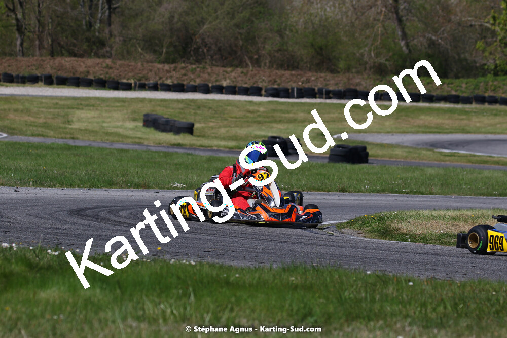 16 & 17/04/2022 : 3ème manche du Championnat du Sud 2022 au circuit d’Aigues-Vives (photos Stéphane Agnus) 2022 — karting
