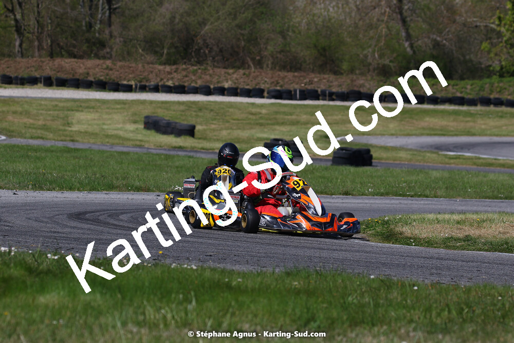 16 & 17/04/2022 : 3ème manche du Championnat du Sud 2022 au circuit d’Aigues-Vives (photos Stéphane Agnus) 2022 — karting