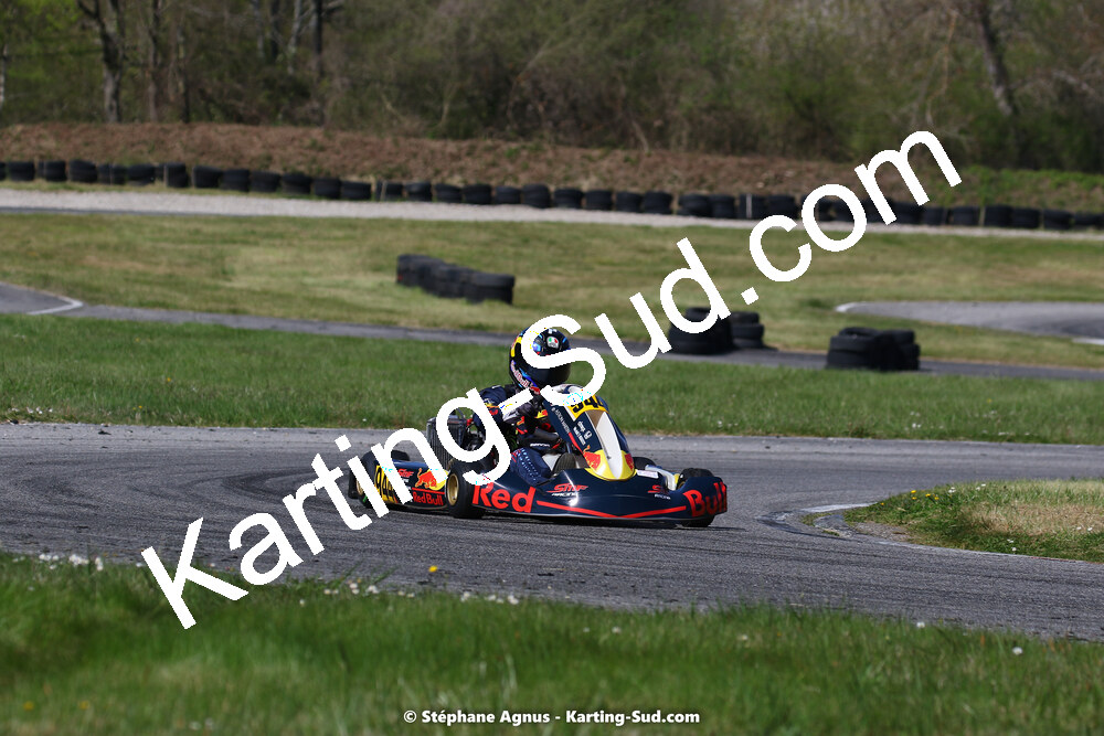 16 & 17/04/2022 : 3ème manche du Championnat du Sud 2022 au circuit d’Aigues-Vives (photos Stéphane Agnus) 2022 — karting