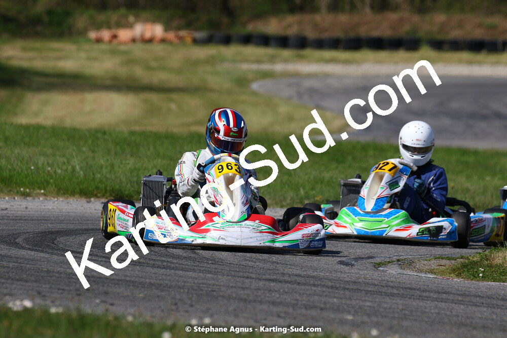 16 & 17/04/2022 : 3ème manche du Championnat du Sud 2022 au circuit d’Aigues-Vives (photos Stéphane Agnus) 2022 — karting