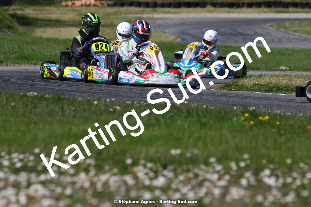 16 & 17/04/2022 : 3ème manche du Championnat du Sud 2022 au circuit d’Aigues-Vives (photos Stéphane Agnus) 2022 — karting