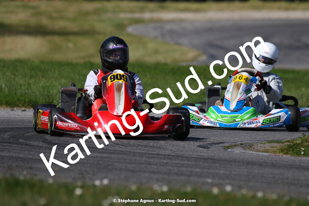 16 & 17/04/2022 : 3ème manche du Championnat du Sud 2022 au circuit d’Aigues-Vives (photos Stéphane Agnus) 2022 — karting