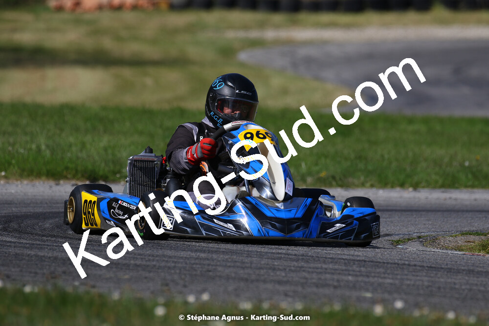 16 & 17/04/2022 : 3ème manche du Championnat du Sud 2022 au circuit d’Aigues-Vives (photos Stéphane Agnus) 2022 — karting