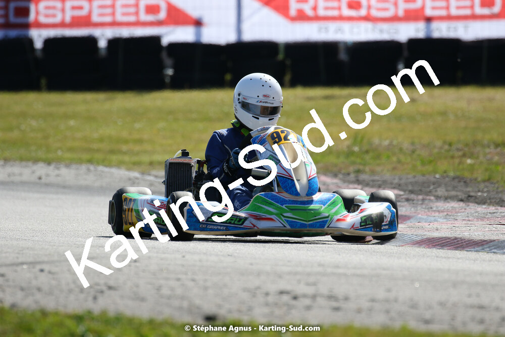 16 & 17/04/2022 : 3ème manche du Championnat du Sud 2022 au circuit d’Aigues-Vives (photos Stéphane Agnus) 2022 — karting