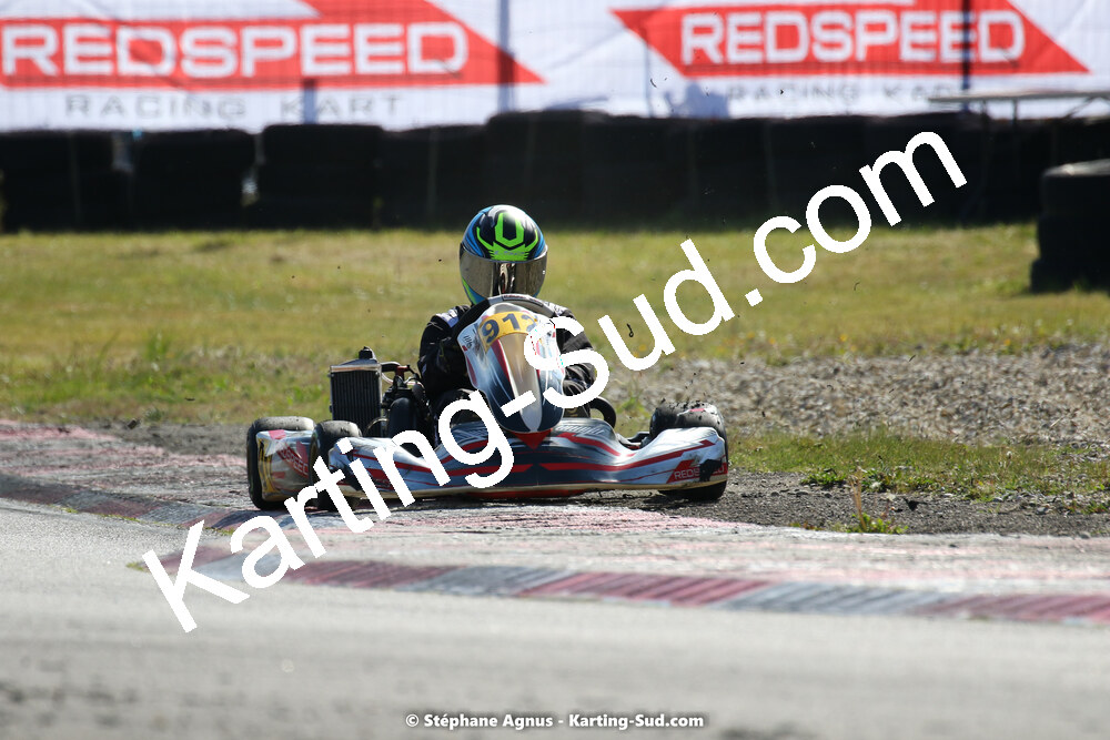 16 & 17/04/2022 : 3ème manche du Championnat du Sud 2022 au circuit d’Aigues-Vives (photos Stéphane Agnus) 2022 — karting