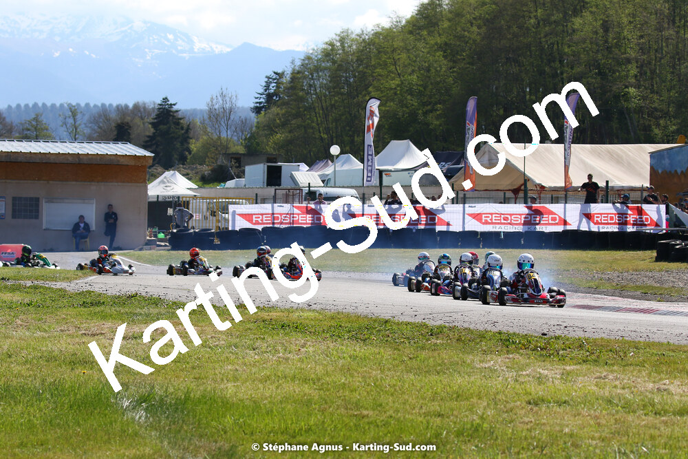 16 & 17/04/2022 : 3ème manche du Championnat du Sud 2022 au circuit d’Aigues-Vives (photos Stéphane Agnus) 2022 — karting