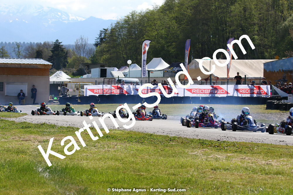 16 & 17/04/2022 : 3ème manche du Championnat du Sud 2022 au circuit d’Aigues-Vives (photos Stéphane Agnus) 2022 — karting
