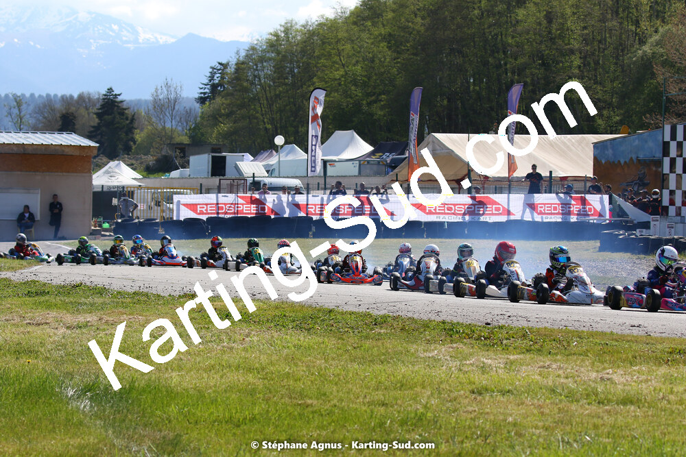 16 & 17/04/2022 : 3ème manche du Championnat du Sud 2022 au circuit d’Aigues-Vives (photos Stéphane Agnus) 2022 — karting