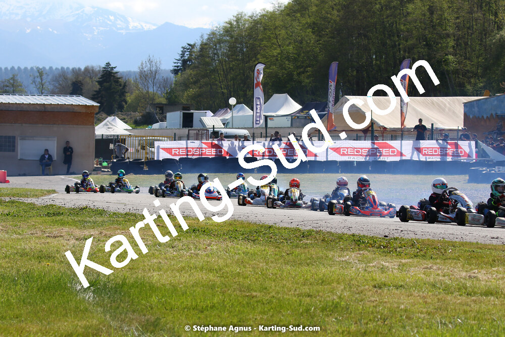 16 & 17/04/2022 : 3ème manche du Championnat du Sud 2022 au circuit d’Aigues-Vives (photos Stéphane Agnus) 2022 — karting